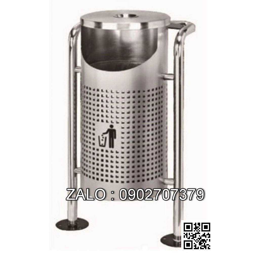Thùng rác inox A37-H