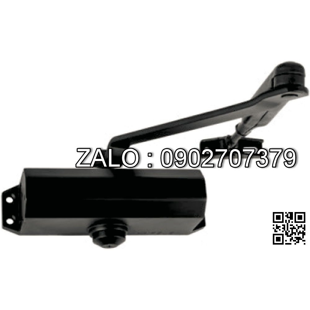 Tay Đẩy Hơi Cùi Chỏ Không Giữ Cửa Màu Đen Hafele 931.84.643