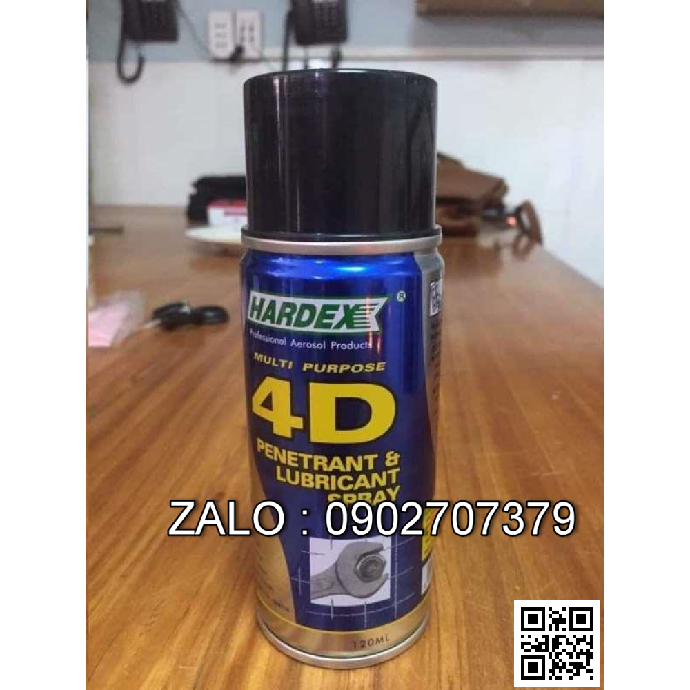 Chai xịt tẩy sét HD4 - 120ml