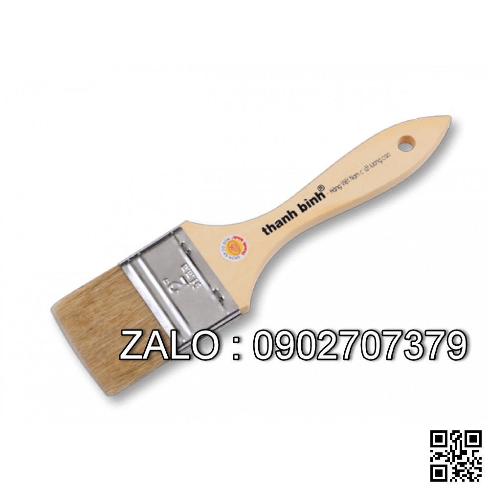 Cọ mãnh lông trắng Thanh Bình 1MT40 4 (10 cm) 12 Cây