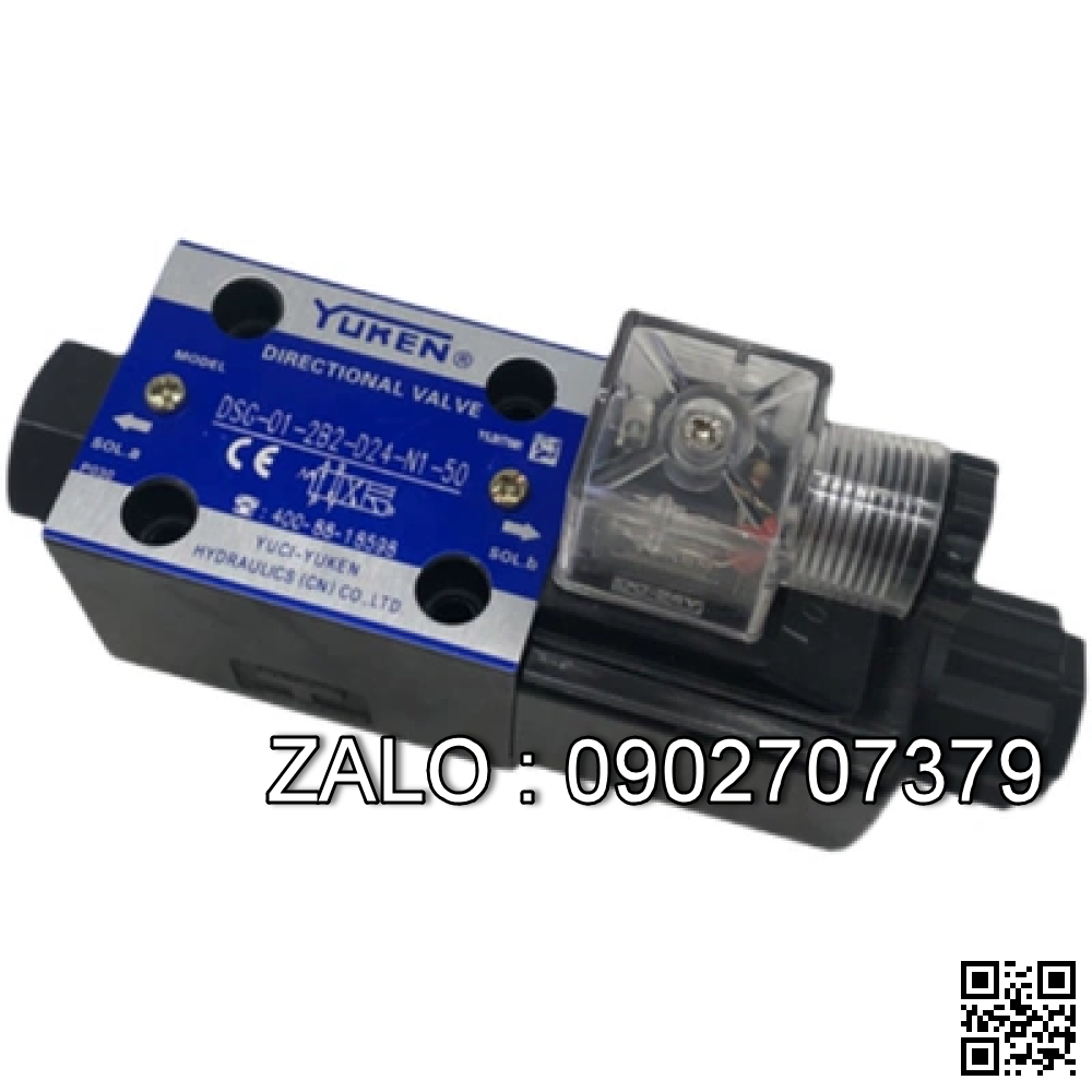 Van phân phối thủy lực Yuken DSG-01-2B2