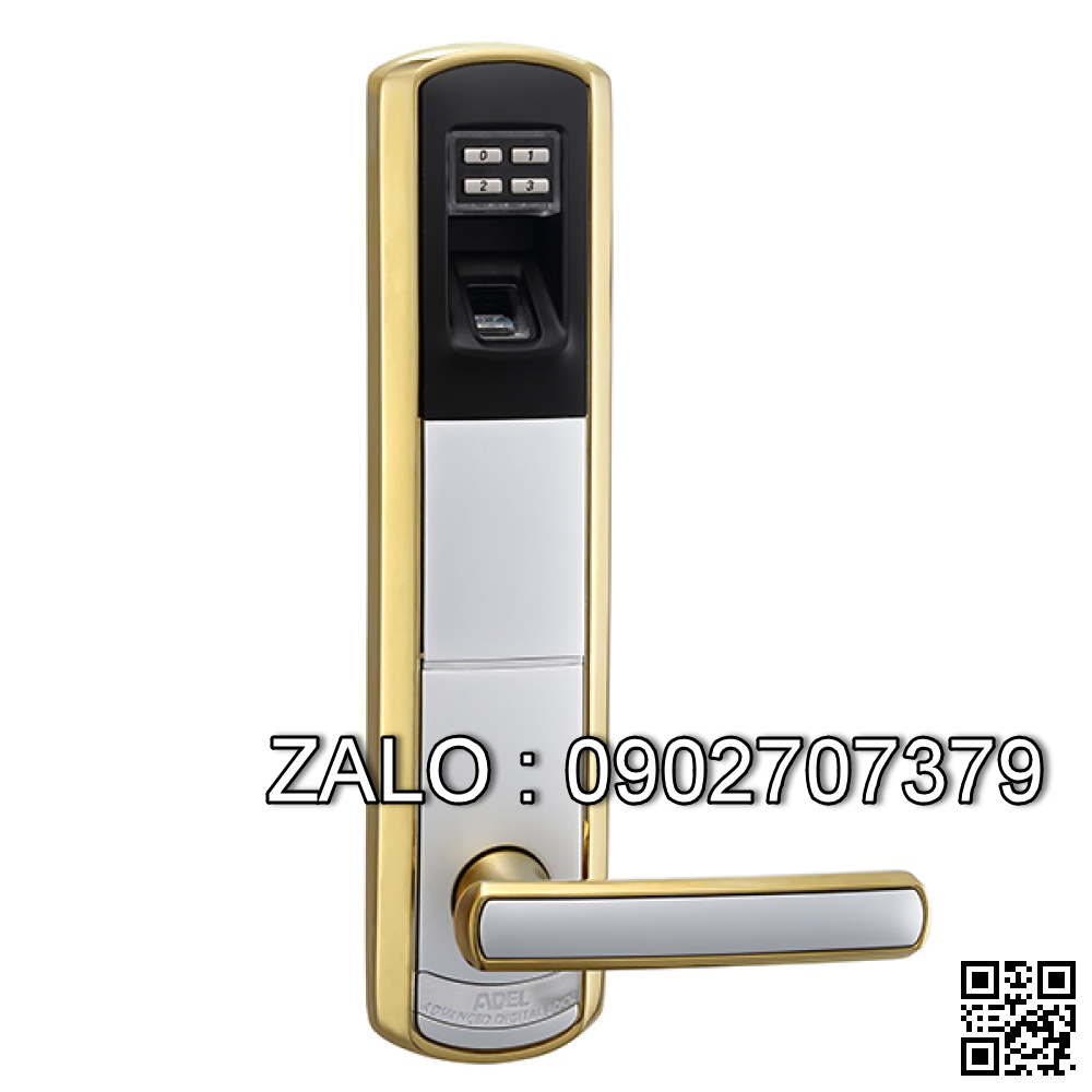 Khóa vân tay, mật mã, chìa công nghệ Adel E7F4