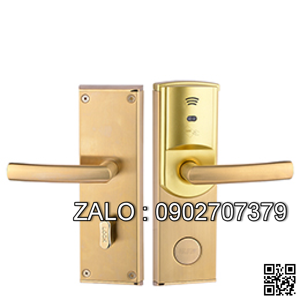 Khóa cửa dùng thẻ từ Hune 930BKP-2-D