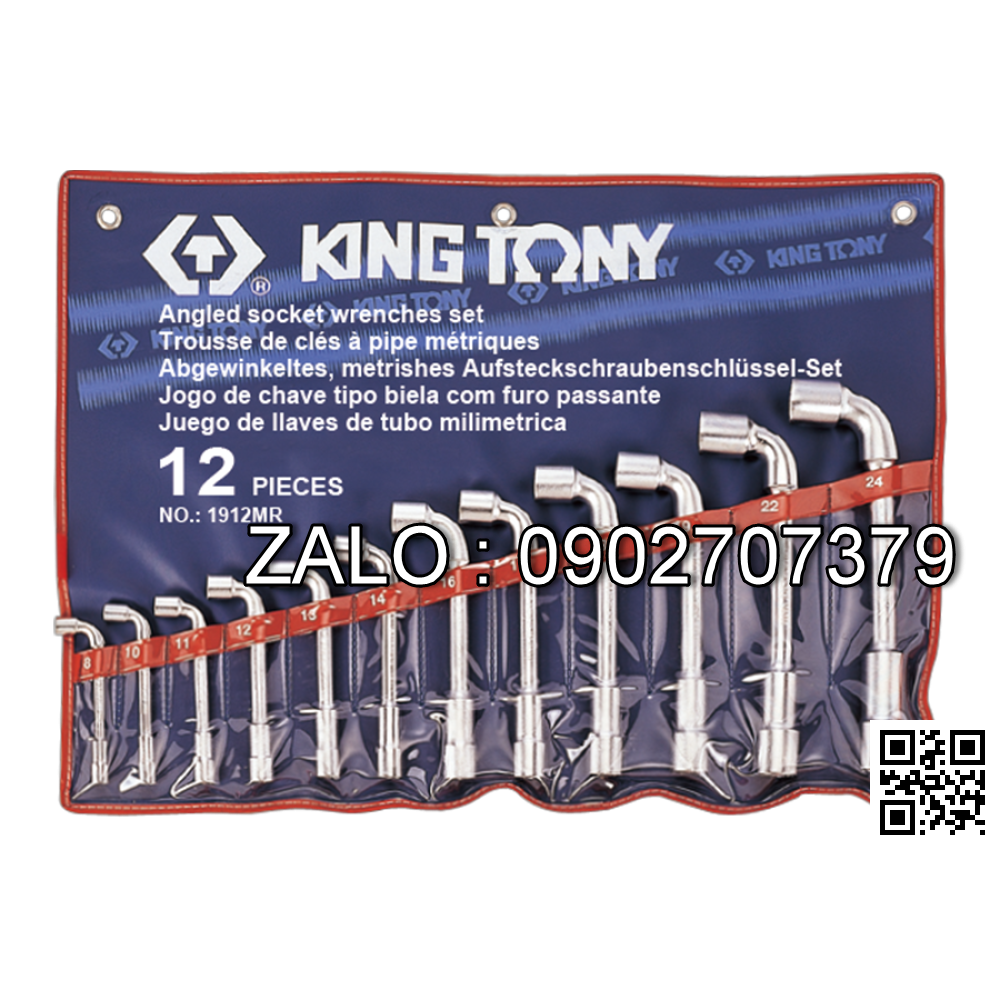 Bộ tuýp KINGTONY 1912MR