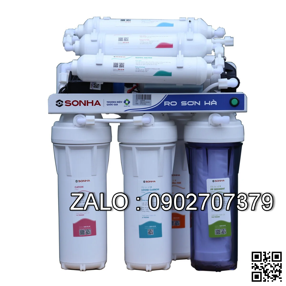 Máy lọc nước RO Sơn Hà 10 Lõi Lọc