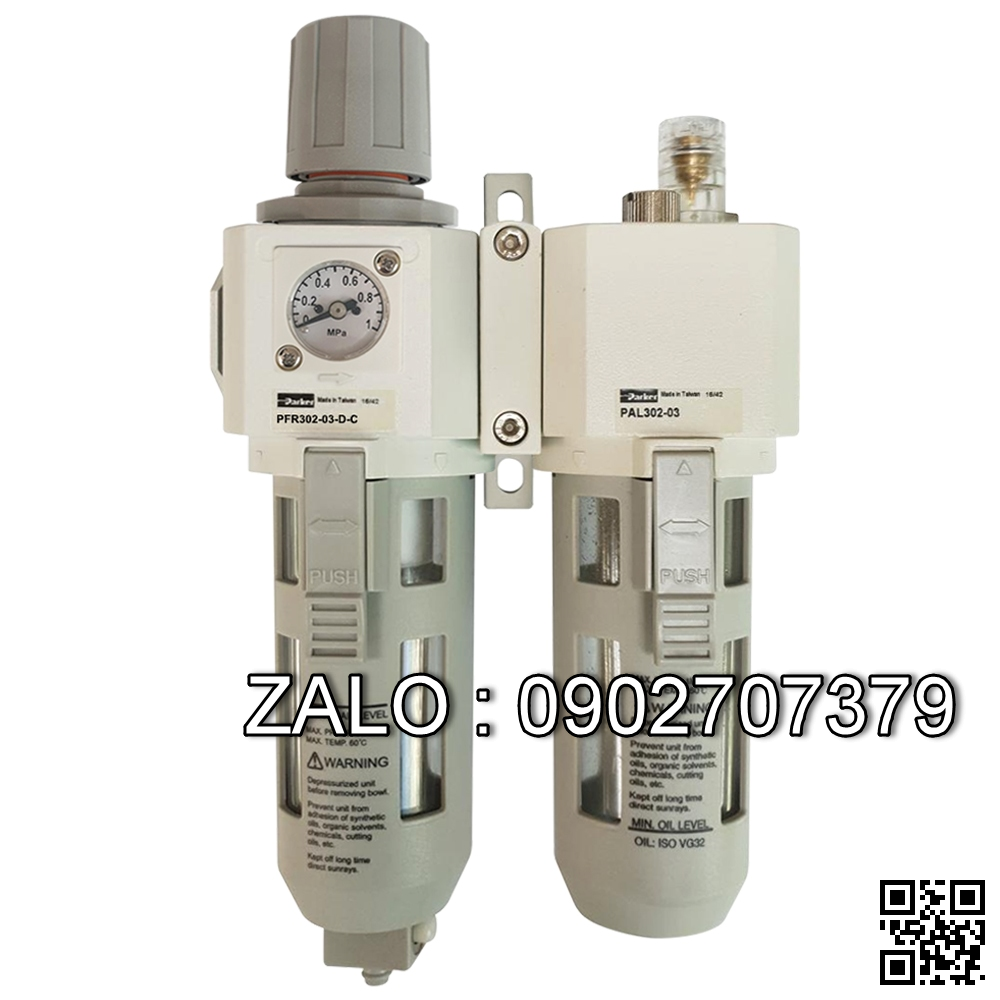 Bộ lọc khí nén - Lọc Đôi tách rời (hãng SMC) AWM20-02