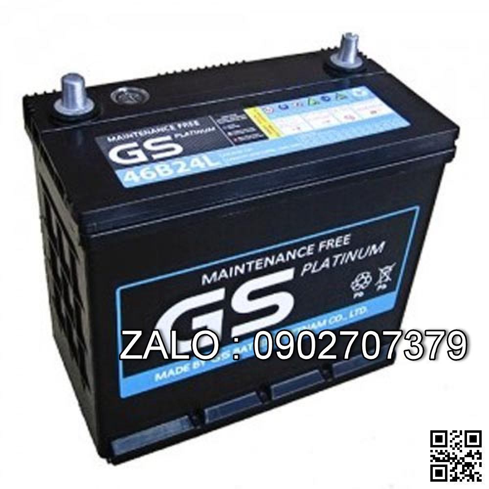 Bình ắc quy GS GS khô 40B19L/R (12v – 35ah) 185*126*225 