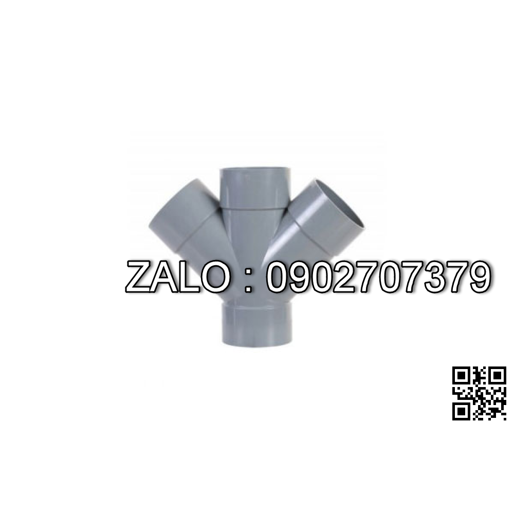 tứ thông 45 độ nhựa phi 200 Bình Minh