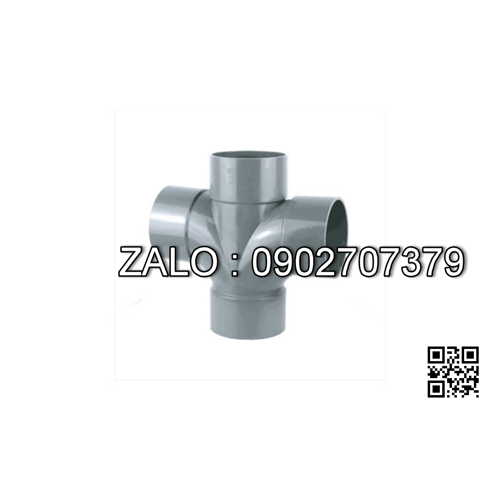 Tứ thông 88 độ nhựa phi 114 STROMAN