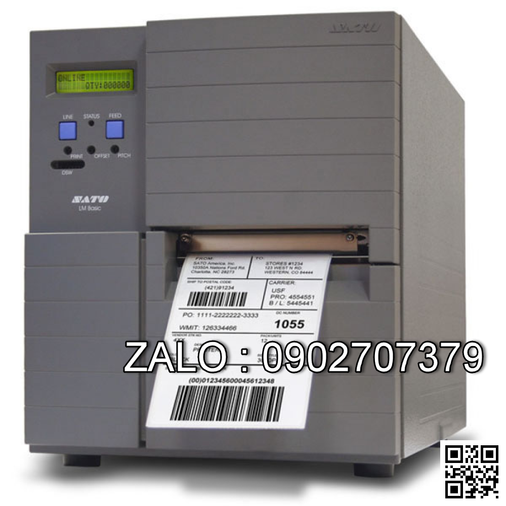 Máy in mã vạch SATO LM408e