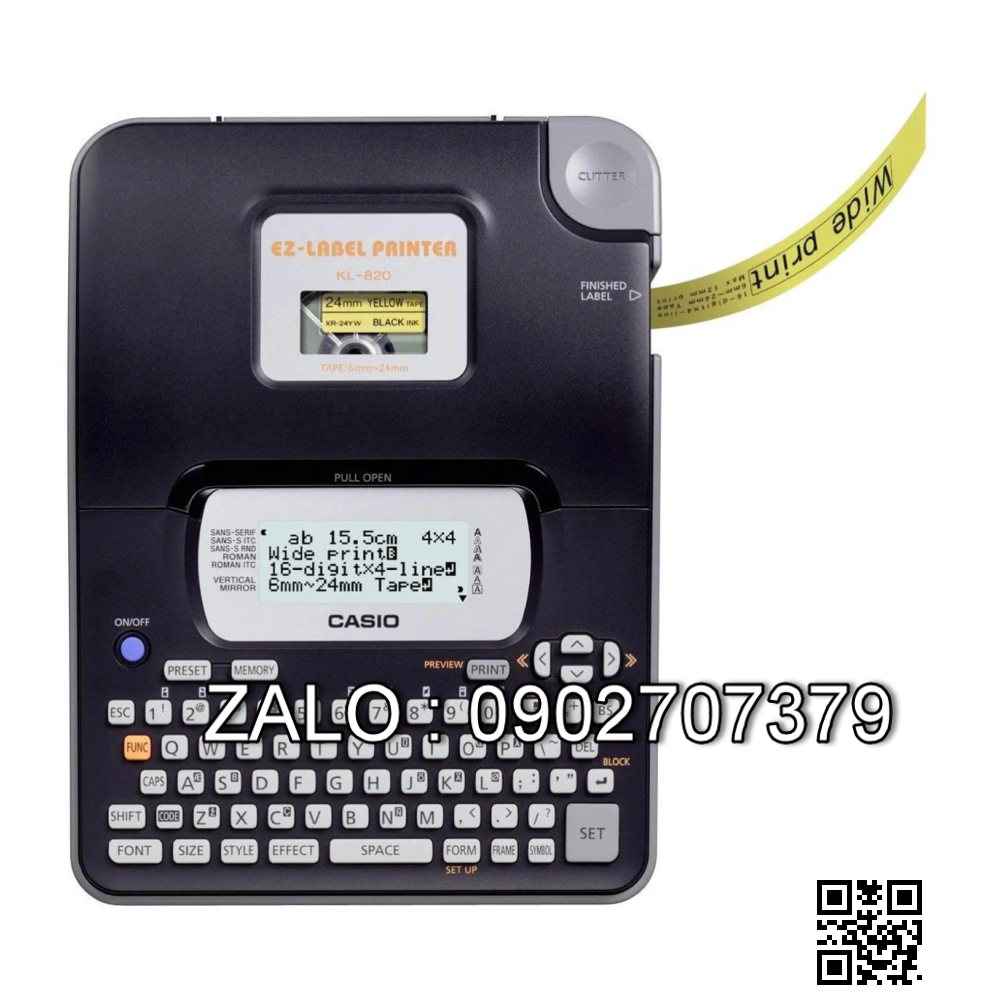 Máy in nhãn Casio KL-120