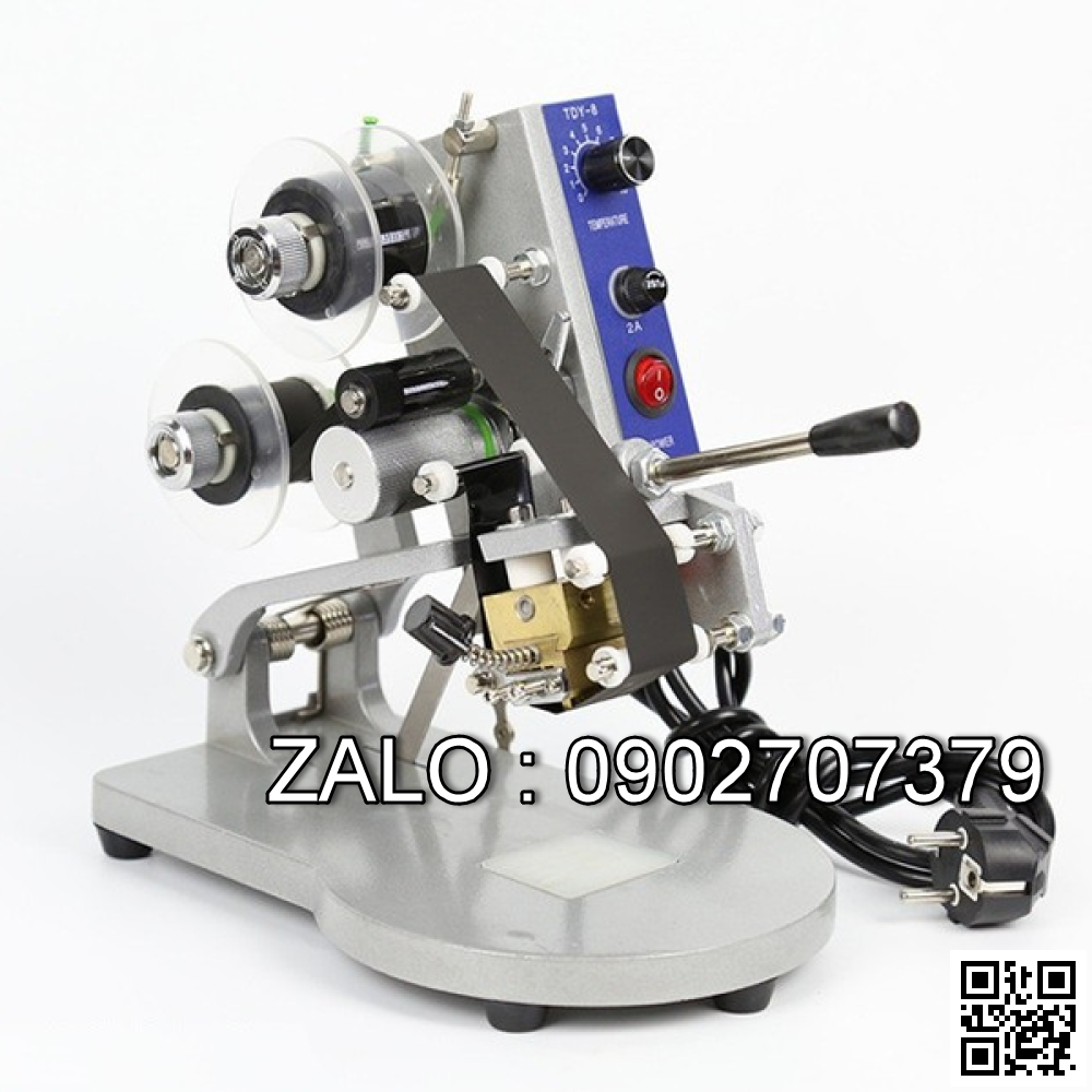 Máy in date dập tay DY 8