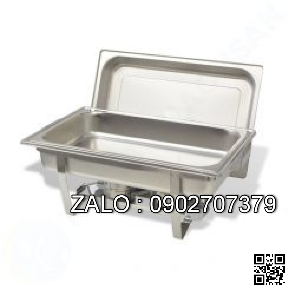 Nồi Hâm Buffet Chữ Nhật 1 Ngăn Nắp Rời NF2109-1