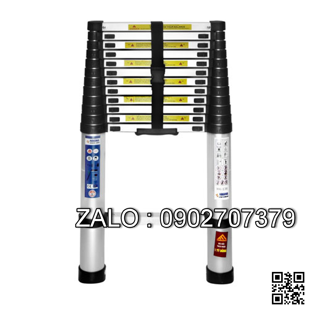 Thang nhôm rút đơn Hakawa HK-150 (HK150)