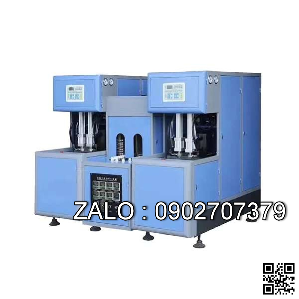 Máy thổi chai PET bán tự động