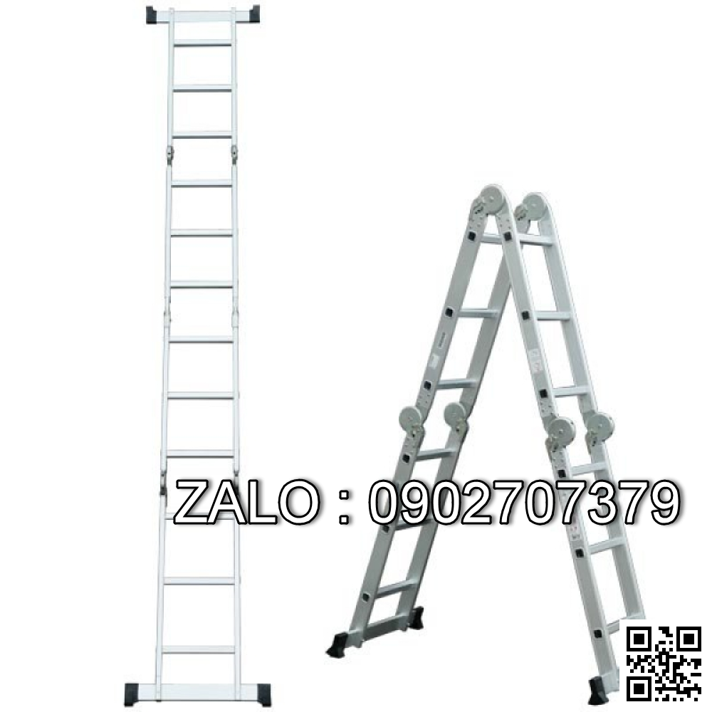 Thang nhôm gấp chữ M Advindeq ADM104