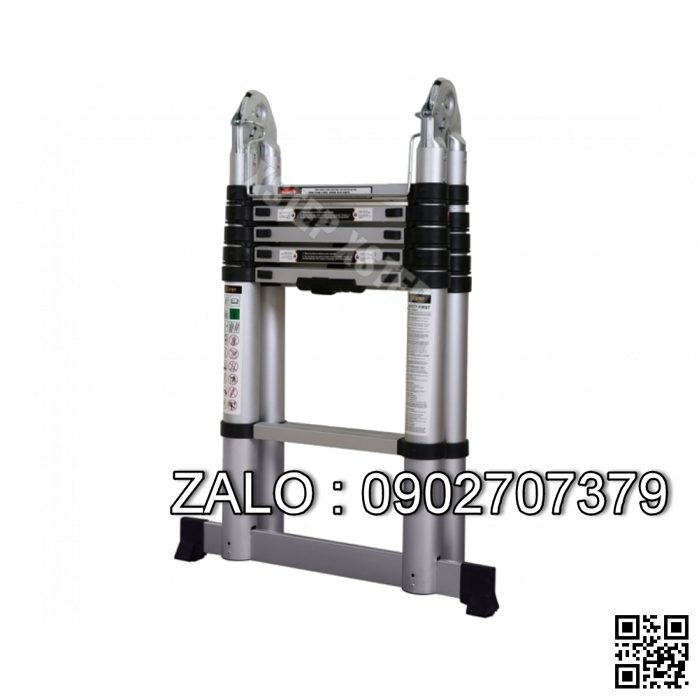 THANG NHÔM RÚT CHỮ A TELESTEPS 2.3M TCL-23