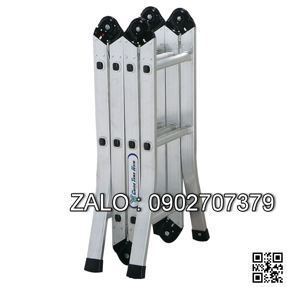 Thang nhôm gấp 4 khúc B6-165 PAL