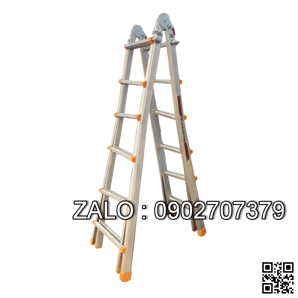 Thang đa năng Nakata TY3A, 3 bậc, 9.6kg, chiều cao chữ I 1.8-2.9, chiều cao chữ A 0.9-1.4