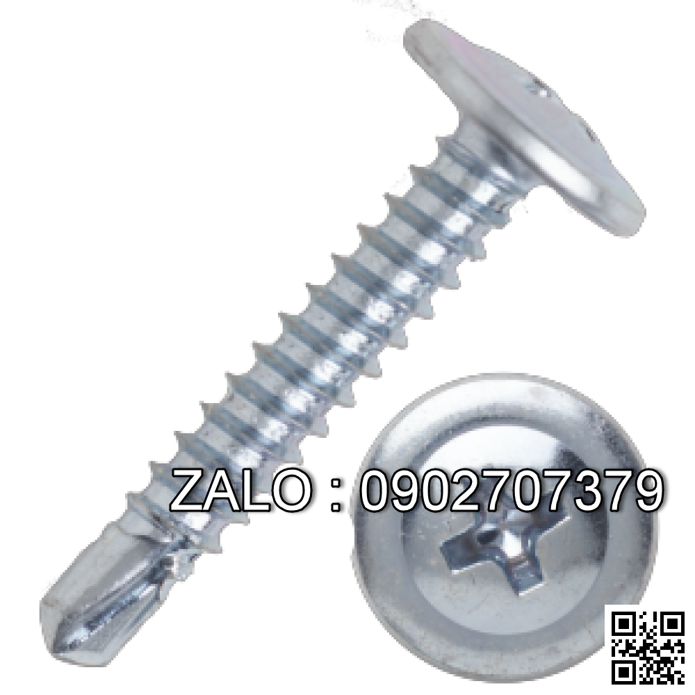 Vít khoan cao cấp 68mm, gồm: đệm kim loại 19mm