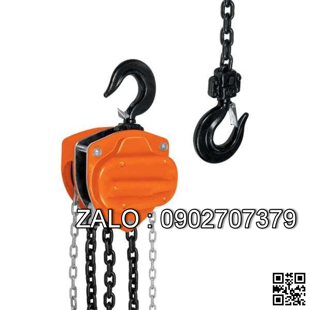 Palang xích kéo tay CK1, 1 tấn, 3m