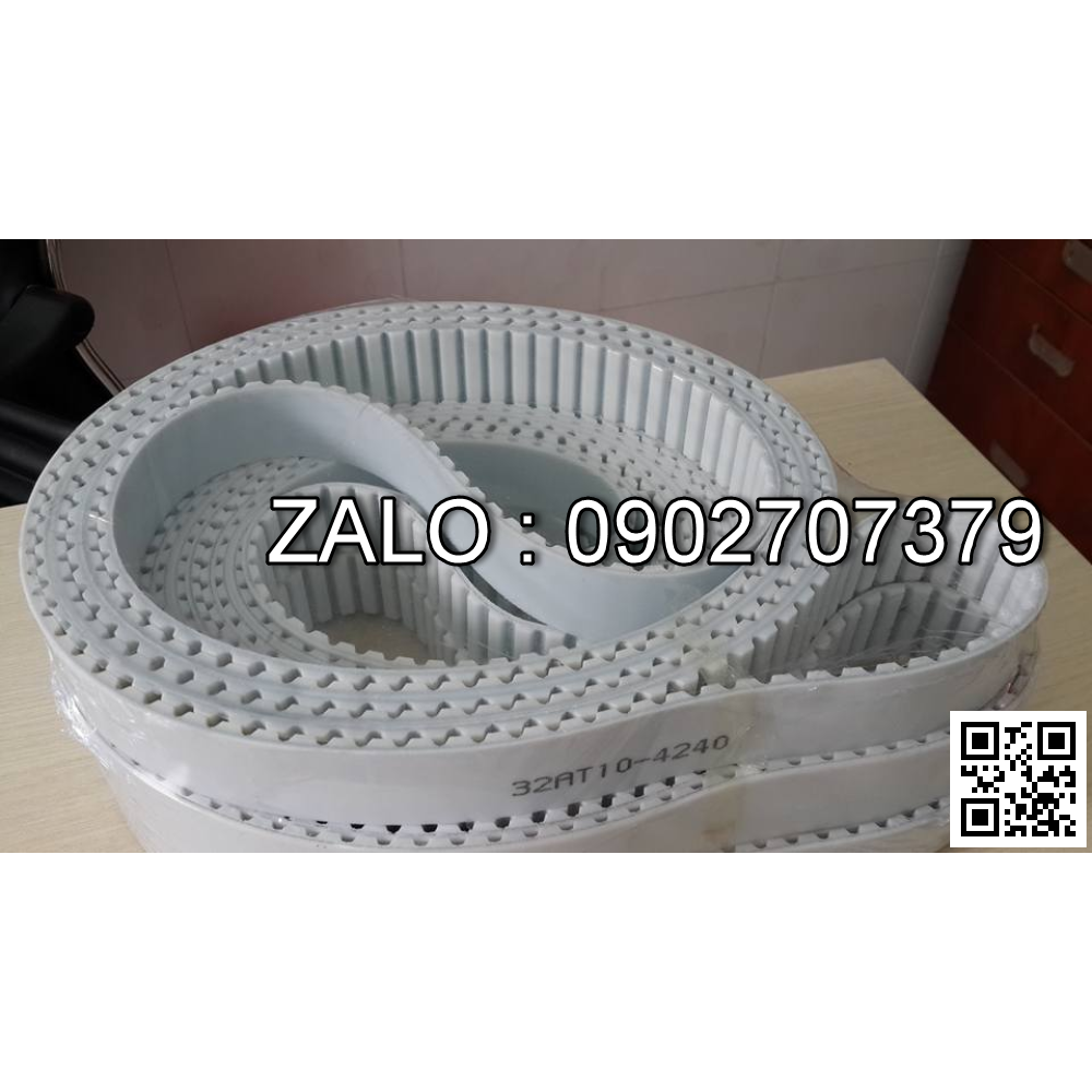 Dây PU 5 góc xanh