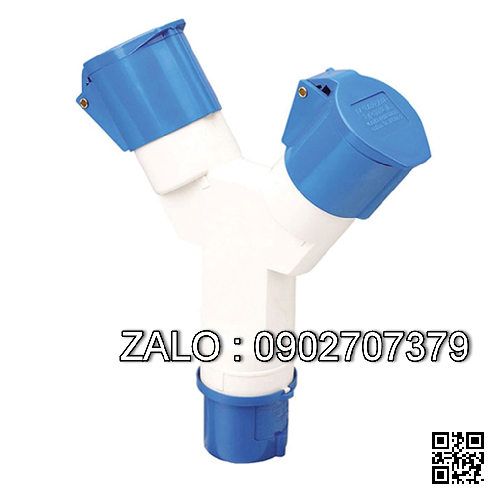 Phích cắm chia 2 ngã Himel/Delixi HDPS316230