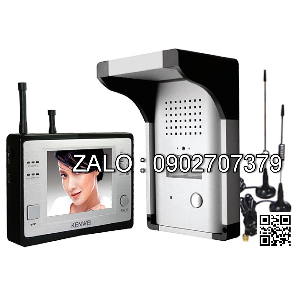 Màn hình màu chuông cửa KENWEI KW-123FC-W64