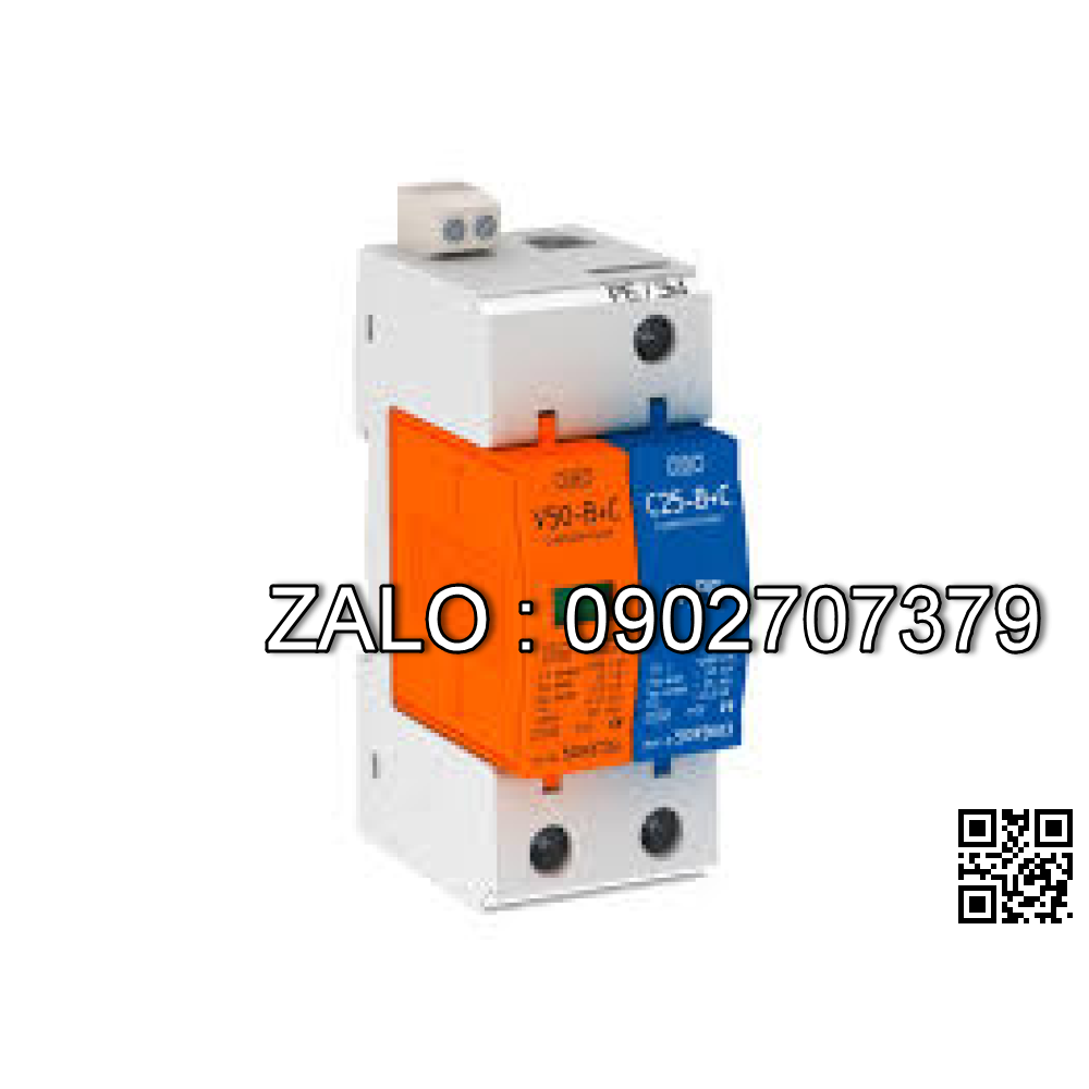 Chống sét lan truyền V50-B+C/1+NPE-FS-280 (280V, 1P+NPE+FS, Imax 50kA) OBO 5093661