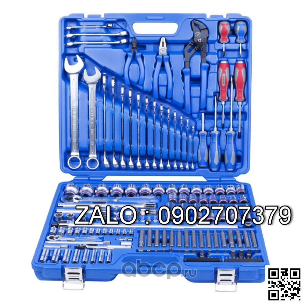 Bộ dụng cụ cờ lê & đầu tuýp 1/4