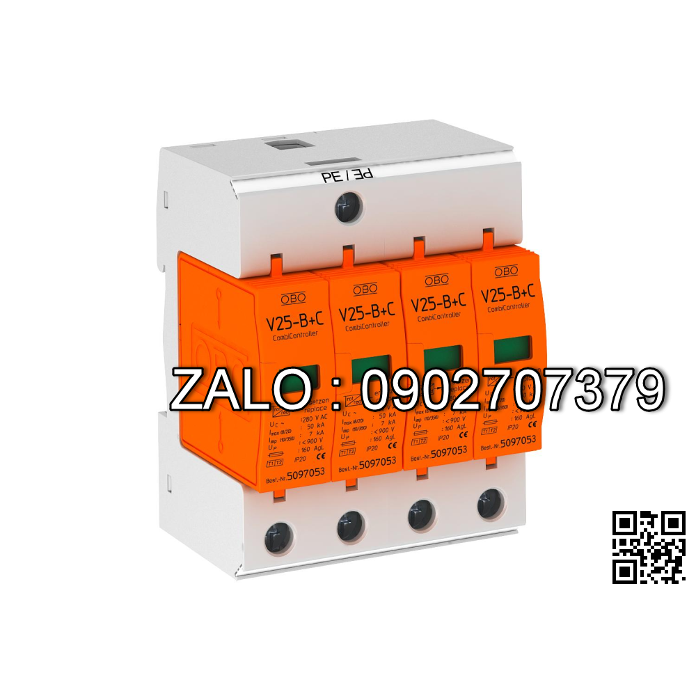 Chống sét lan truyền V25-B+C/4-280 OBO 5094426