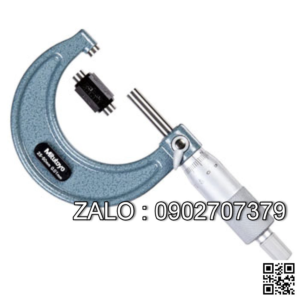 Panme đo ngoài cơ khí Mitutoyo 0-
25mm ( 0.01mm ) 122-101