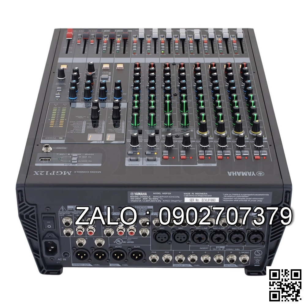 Bàn trộn tín hiệu âm thanh 12 đường Yamaha MGP12X