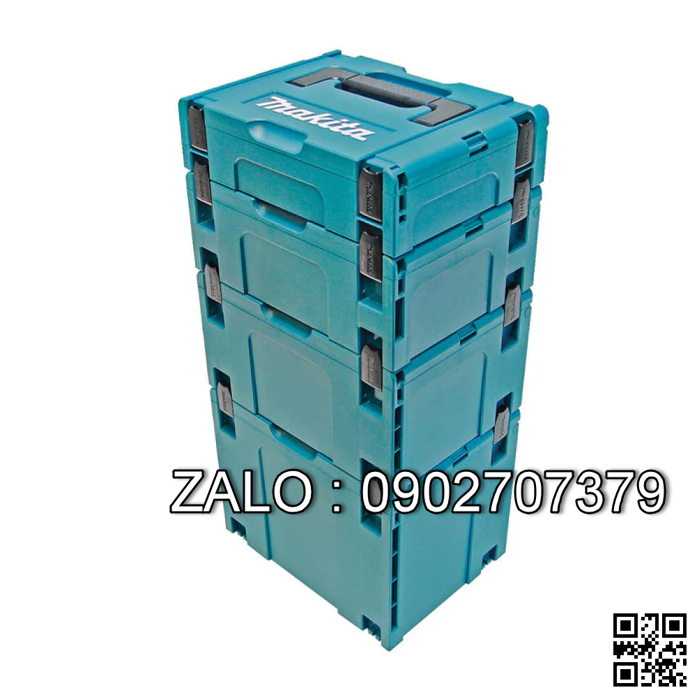 Thùng đựng đồ nghề Makita Mackpac cỡ số 1, mã số 821549-5, kích thước 395mm x 295mm x 105mm