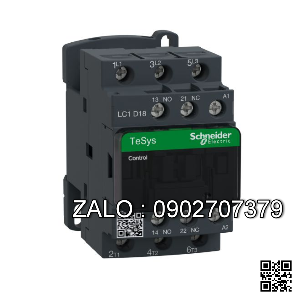 Contactor Schneider LC1D18M7 18A 1NO+1NC 220V