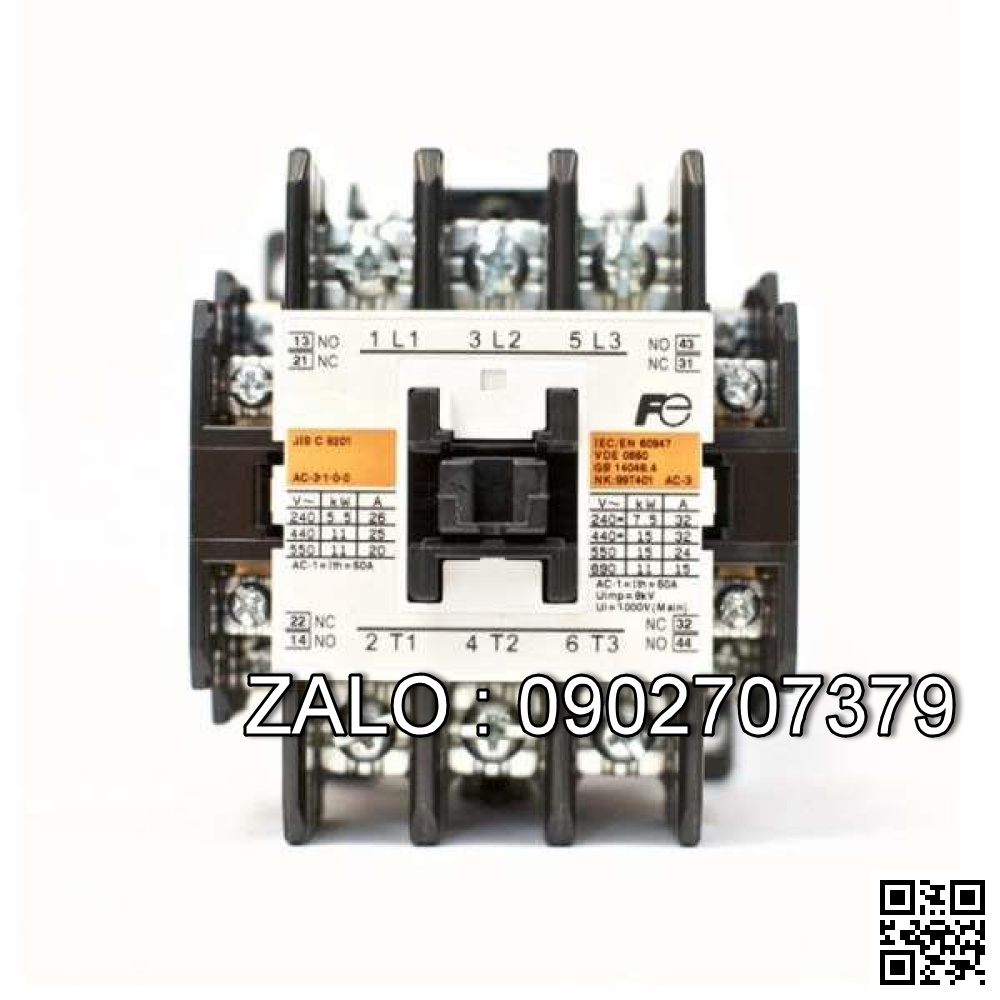 Contactor Fuji SC-N5A 220V 105A 55kW 2NO+2NC