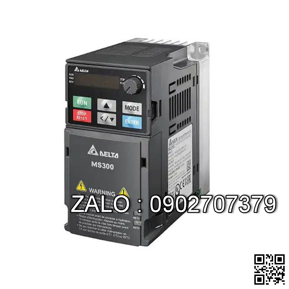 Biến tần Delta VFD004E23A/23C/23T 0.37KW 3 Pha 220V