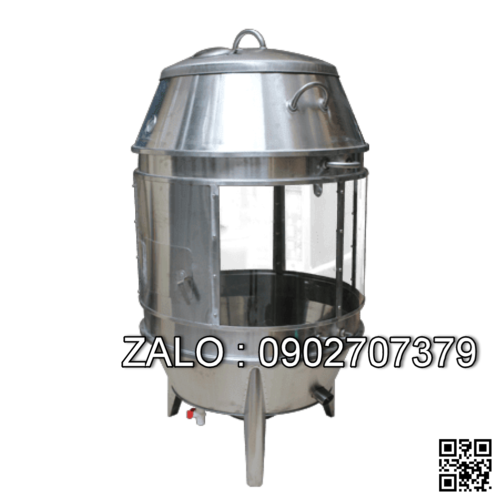 Lò quay gà vịt kính 90