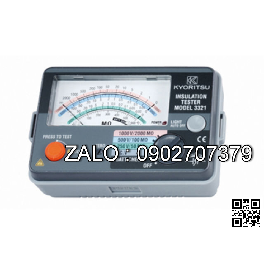 Đo điện trở cách điện KYORITSU 3323A, K3323A