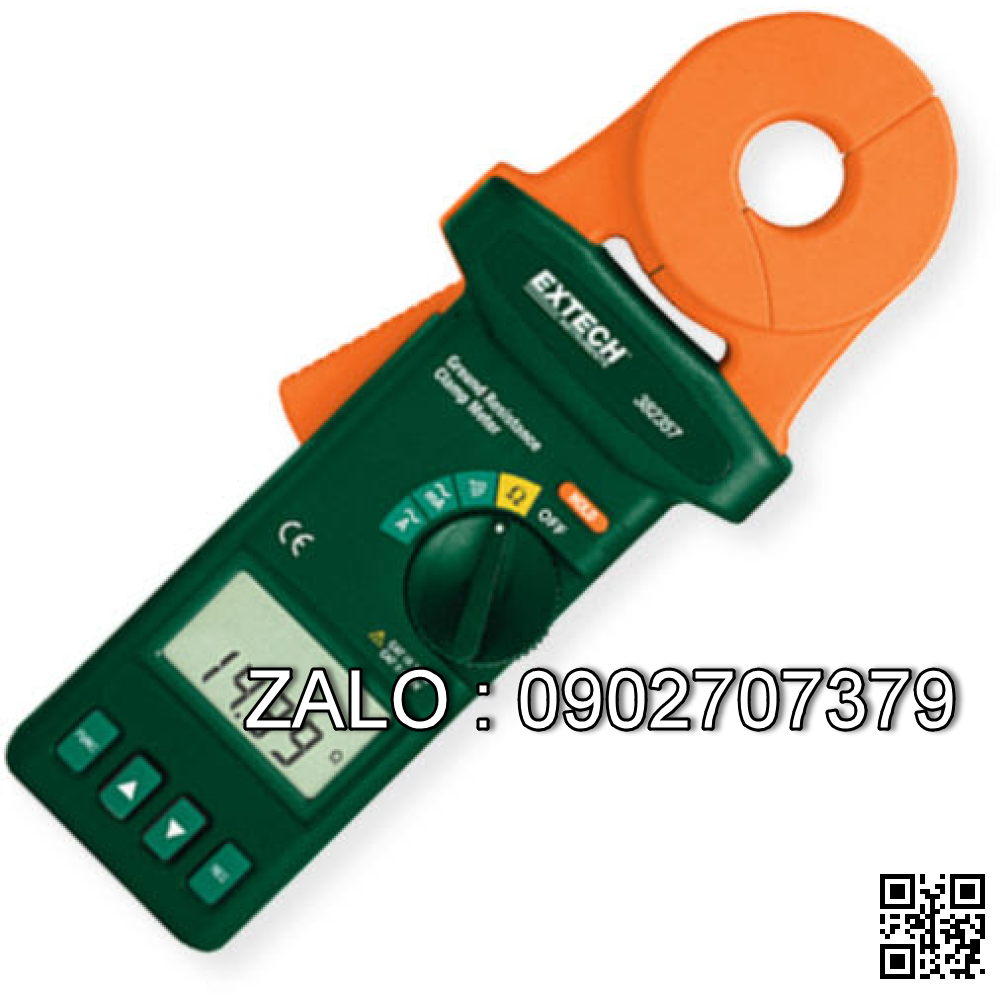 Ampe kìm đo điện trở đất Extech 382357