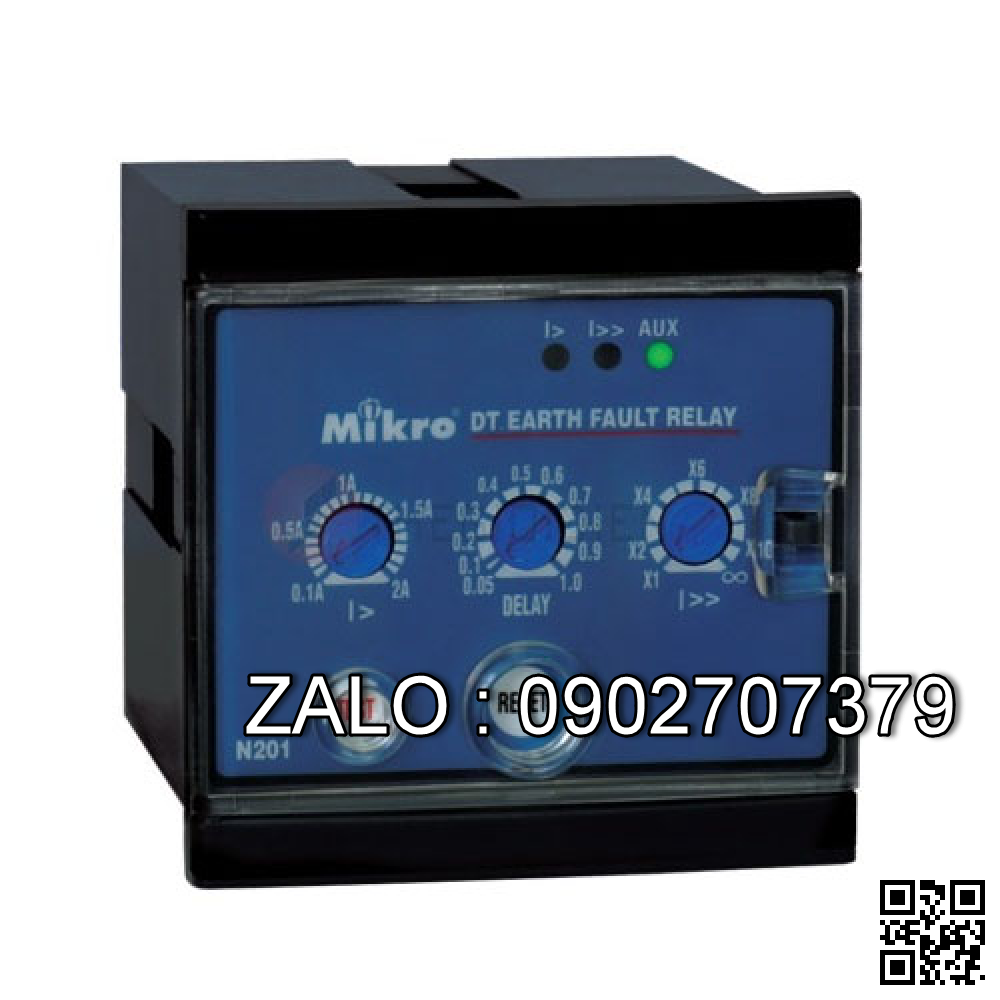 Rơ le bảo vệ quá dòng Mikro MK203A-240A (2-6A)