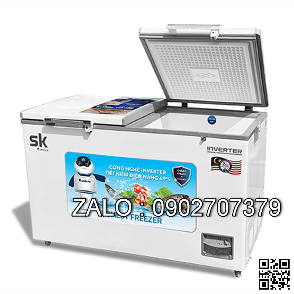 TỦ ĐÔNG MÁT INVERTER SUMIKURA 400 LÍT SKF-400DI ĐỒNG