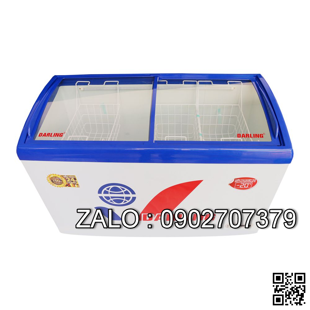 Tủ đông 2 cánh 1 ngăn Inverter Darling DMF-1179ASI