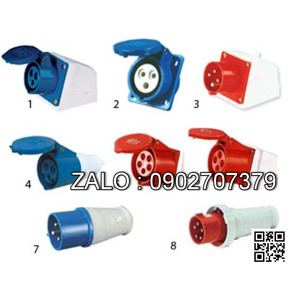 Ổ cắm cố định Himel/Delixi HDSM432IP44