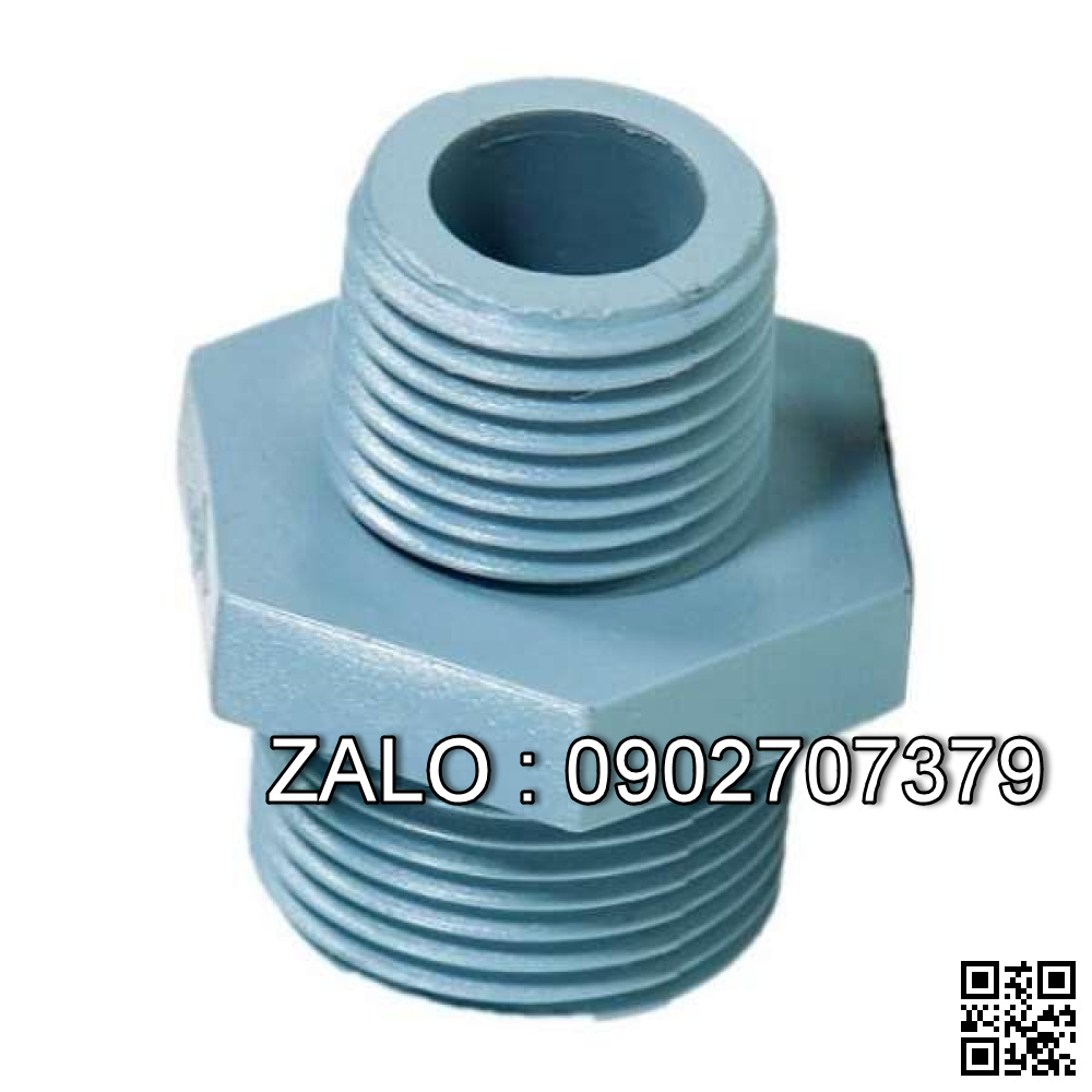 Kép ren ngoài nhựa DN15