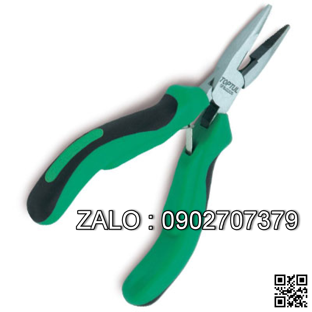 Kìm nhọn Mỏ dài cách điện thường TOPTUL
5