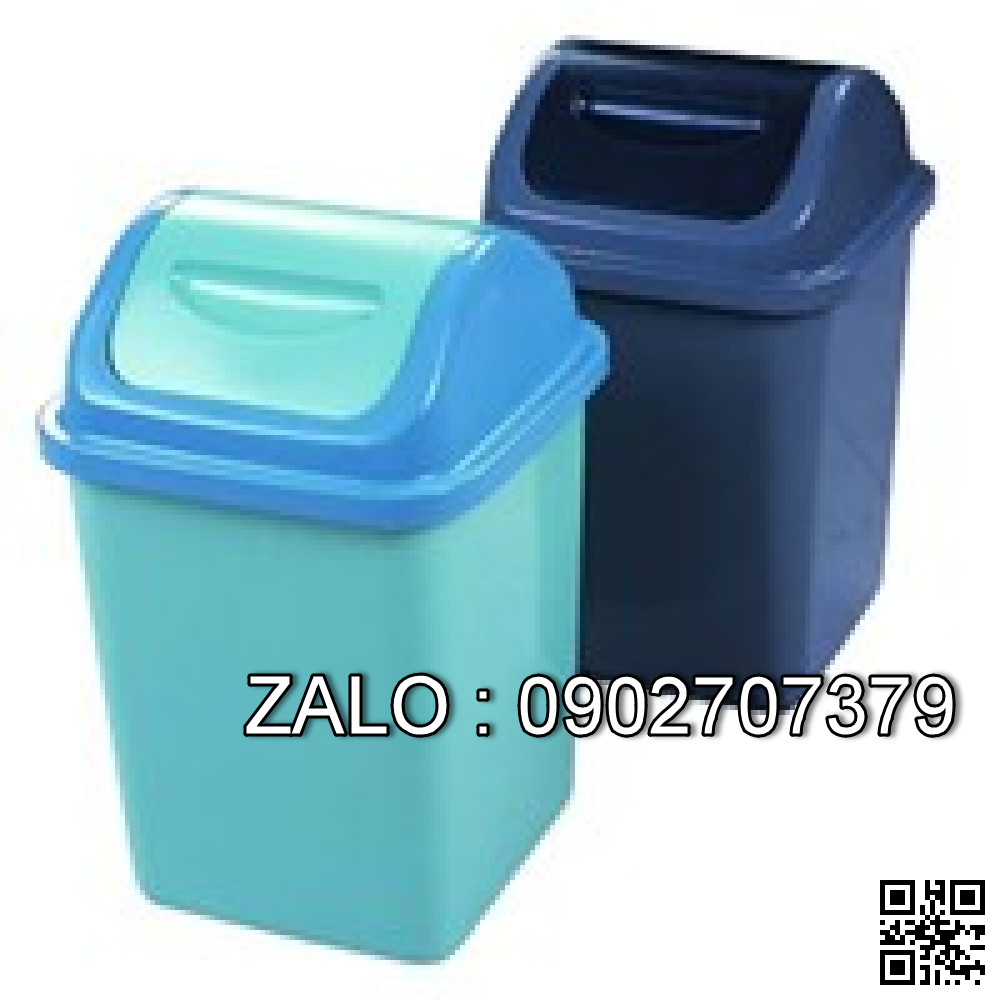 THÙNG RÁC NHỰA VĂN PHÒNG NẮP LẬT TRNVPNL