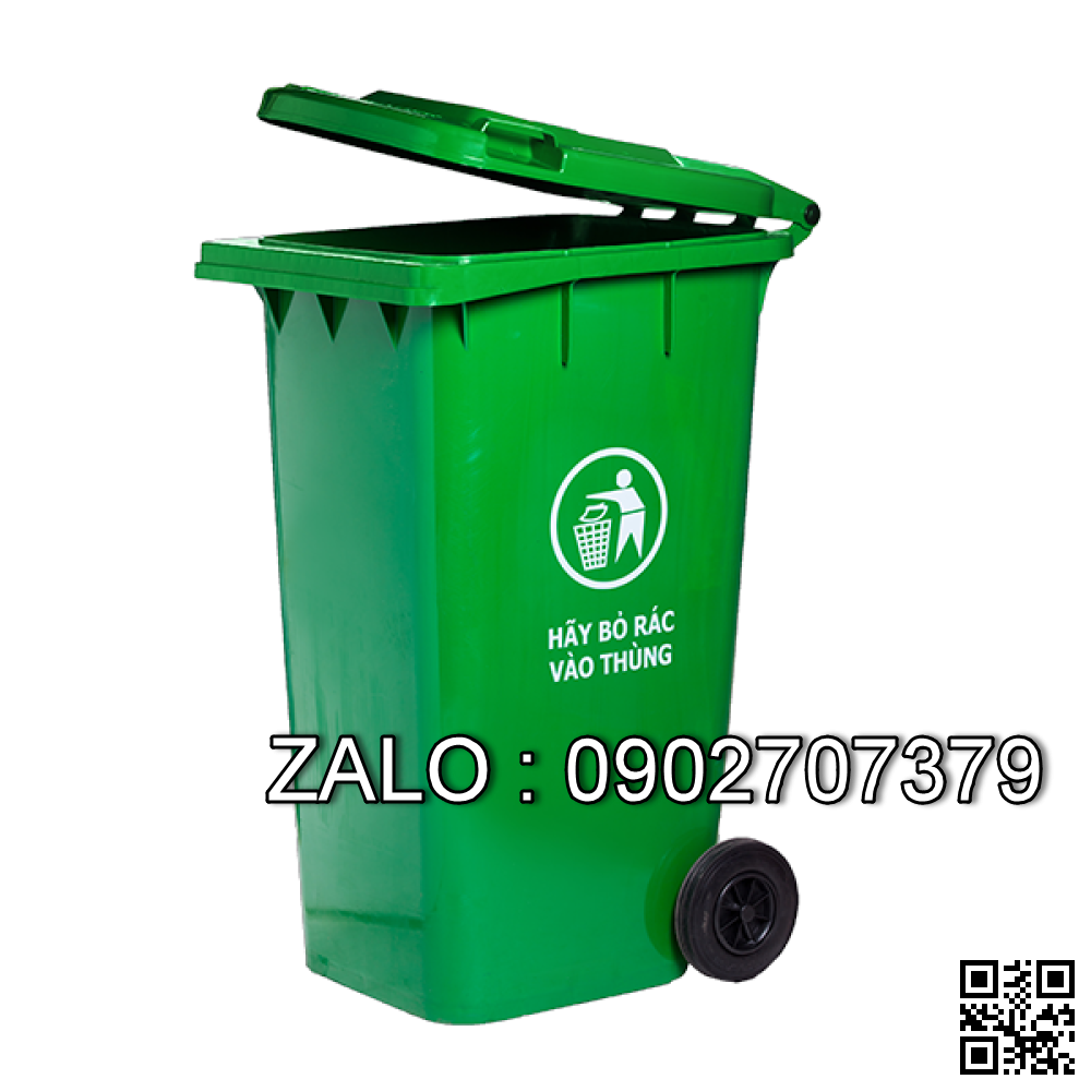 Thùng rác công cộng 240 lít TRCC240