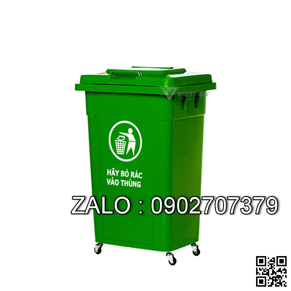 Thùng rác nhựa 90L TRN90