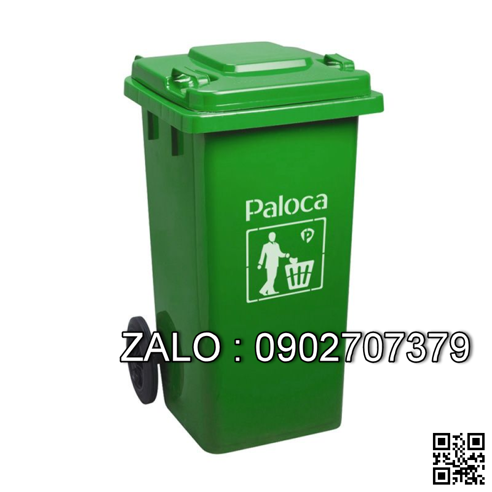 THÙNG RÁC NHỰA 120 LÍT TRN120